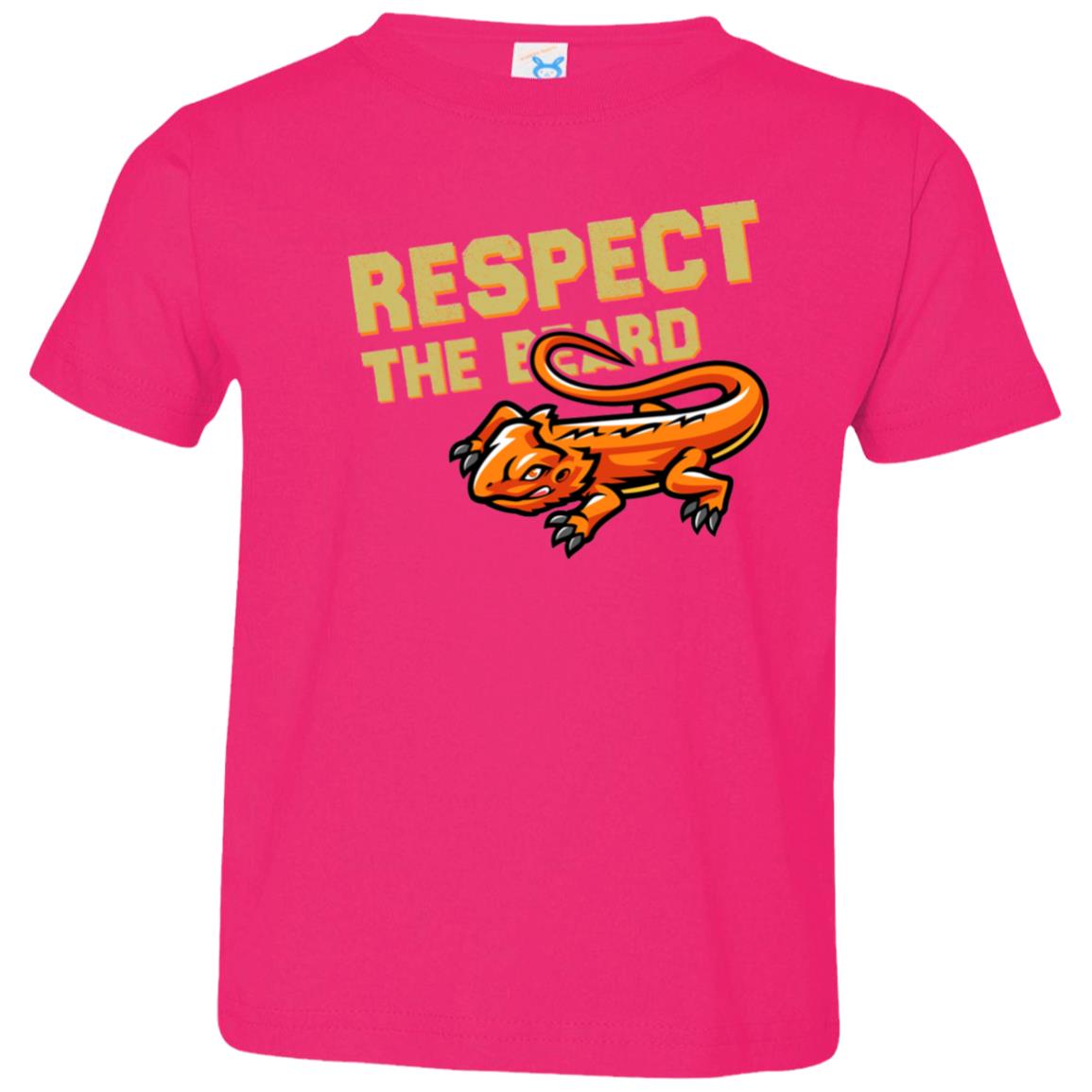 Respect The Beard - Toddler T-Shirt