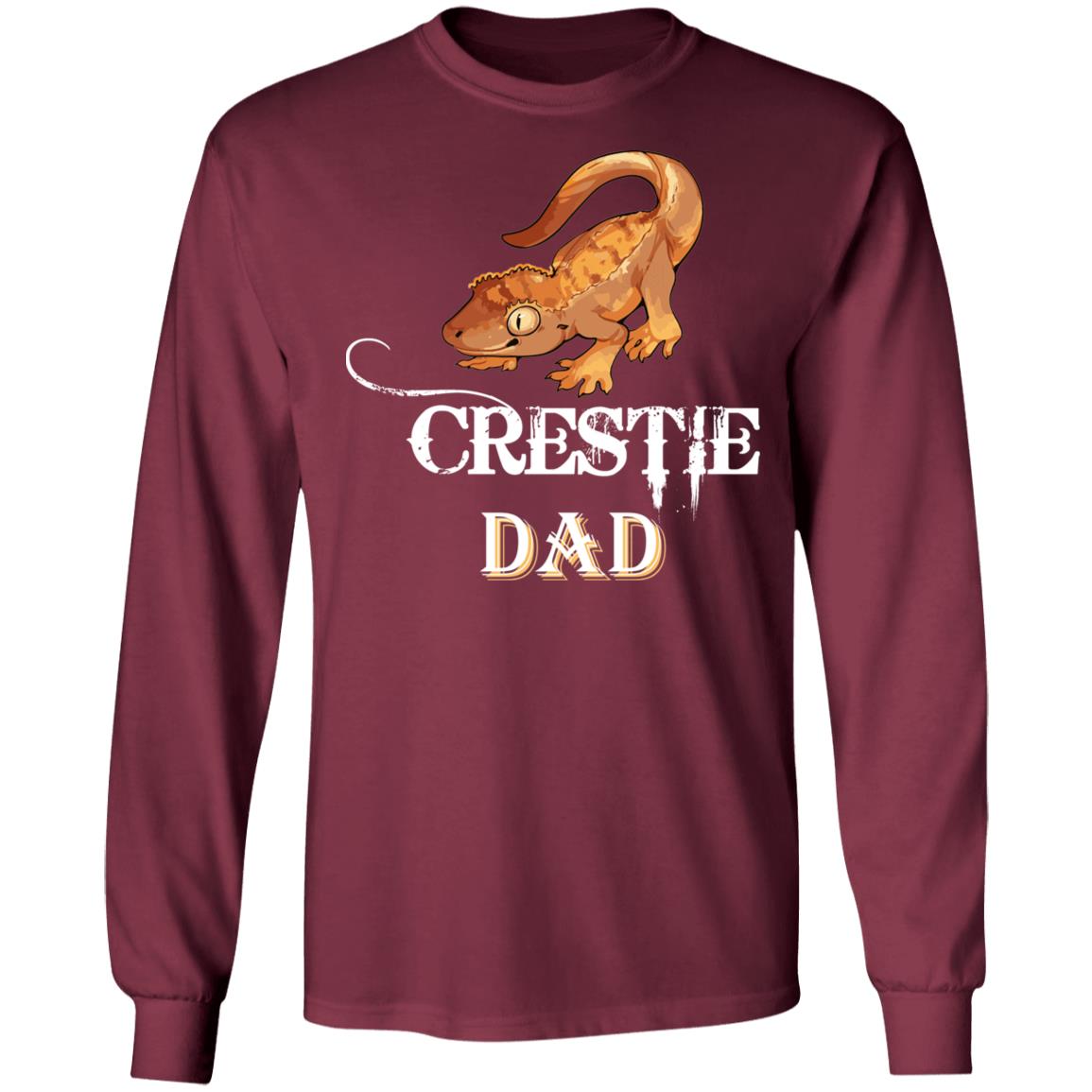 Crestie Dad - Long Sleeved Men's T-Shirt