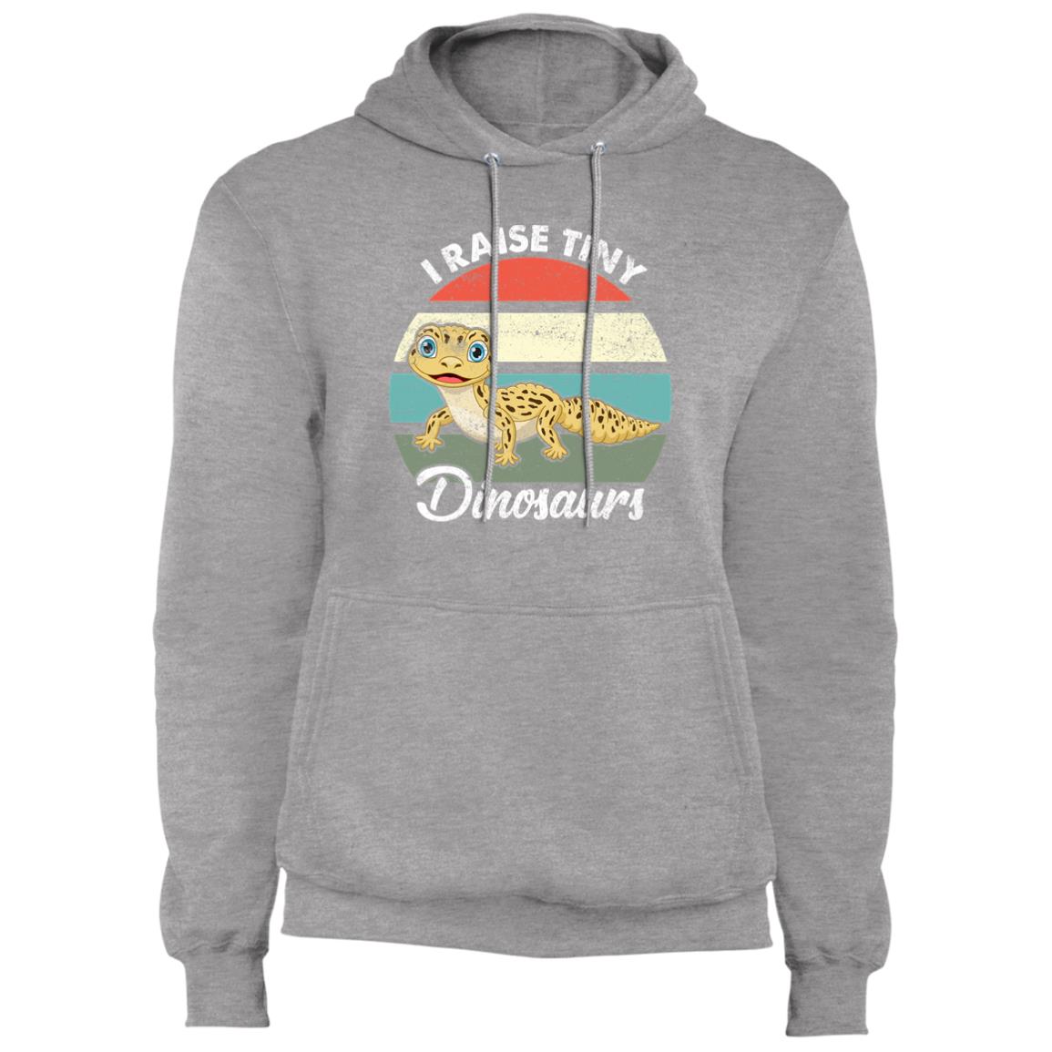 I Raise Tiny Dinosaurs2 - Fleece Pullover Hoodie