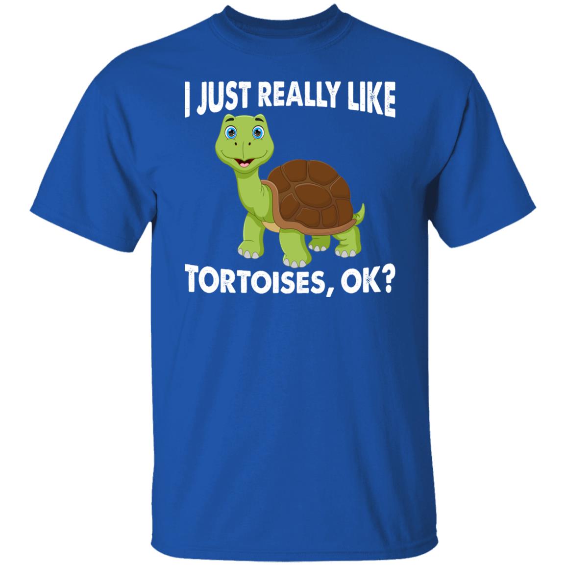 I Just Really Like Tortoises, Ok - Men's T-Shirt