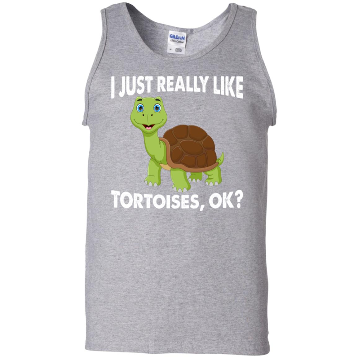 I Just Really Like Tortoises, Ok? - Men's Tank Top