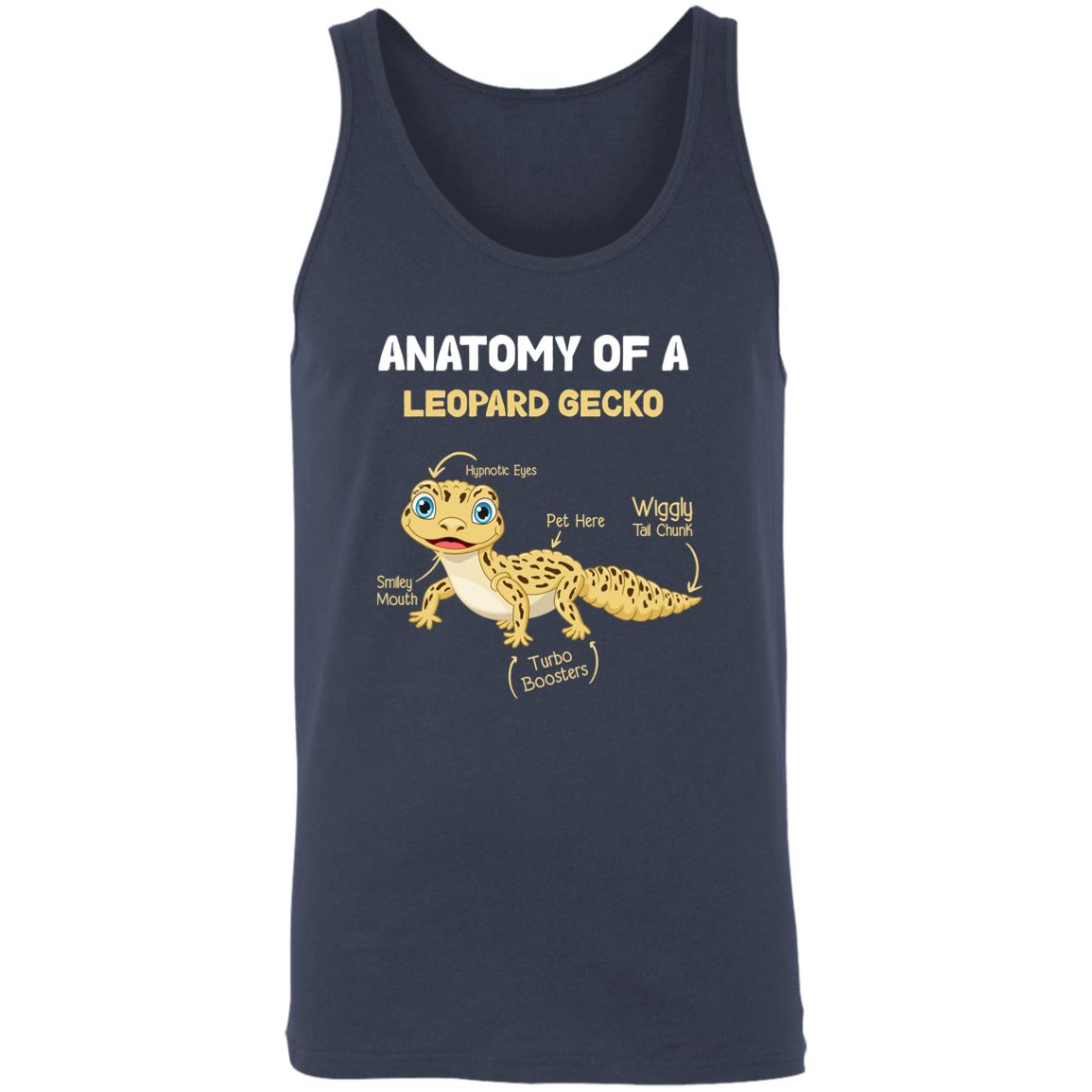 Anatomy of A Leopard Gecko - Unisex Tank Top