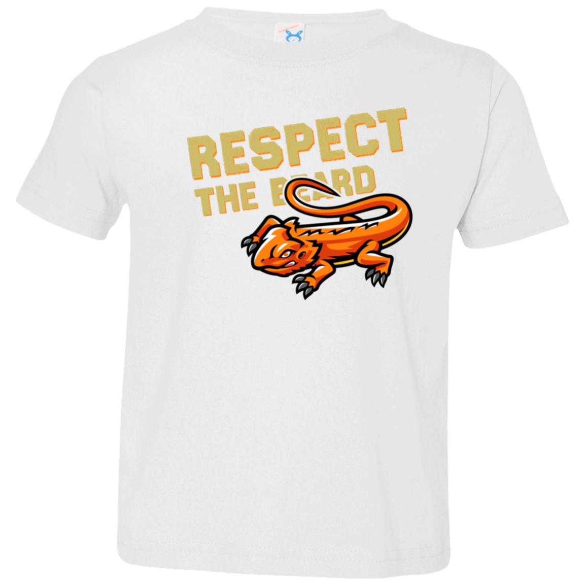 Respect The Beard - Toddler T-Shirt