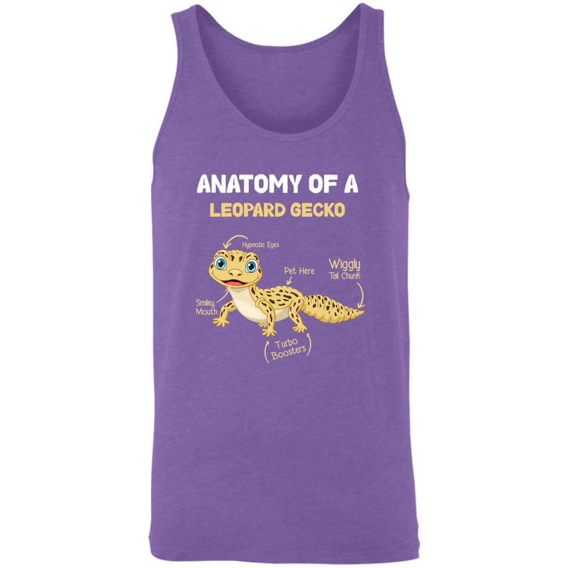 Anatomy of A Leopard Gecko - Unisex Tank Top