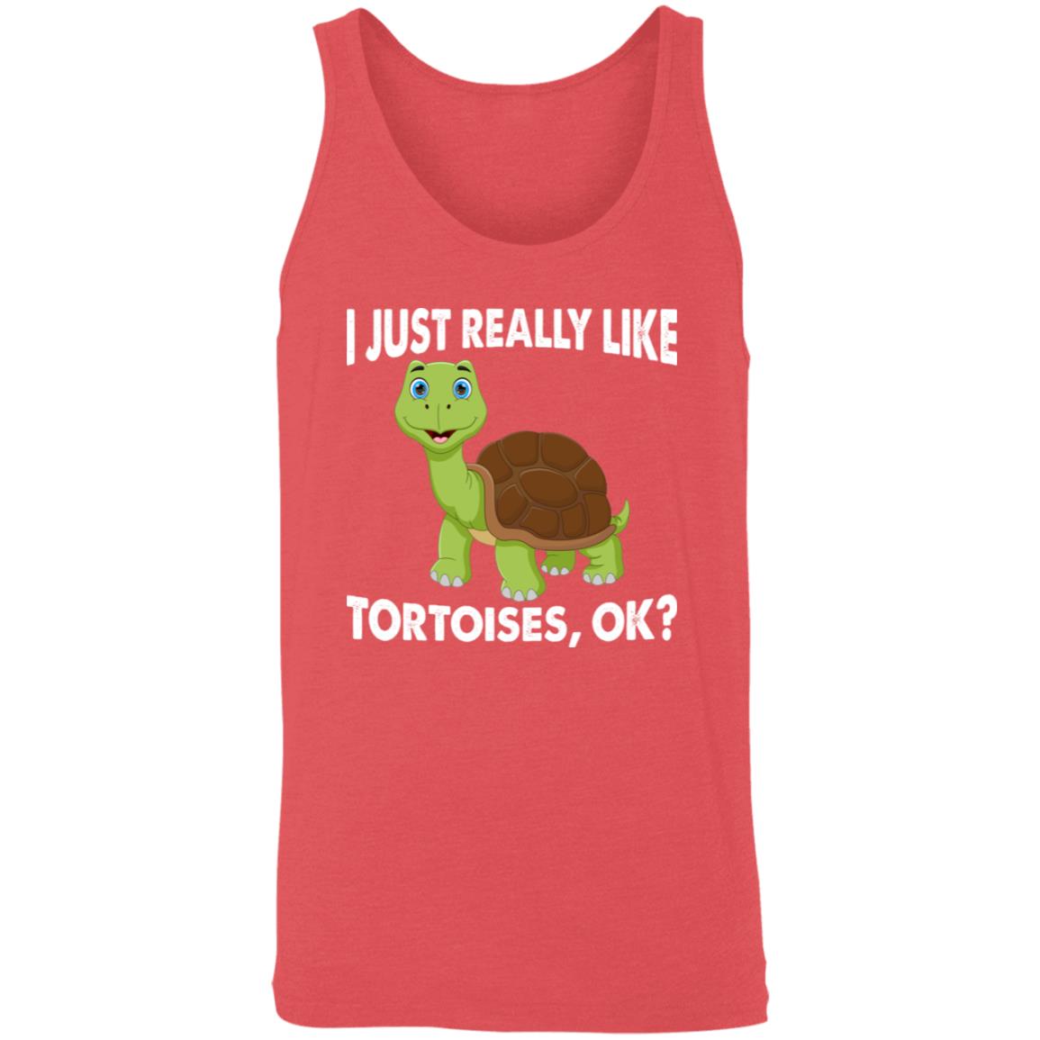 I Just Really Like Tortoises, Ok? - Unisex Tank Top