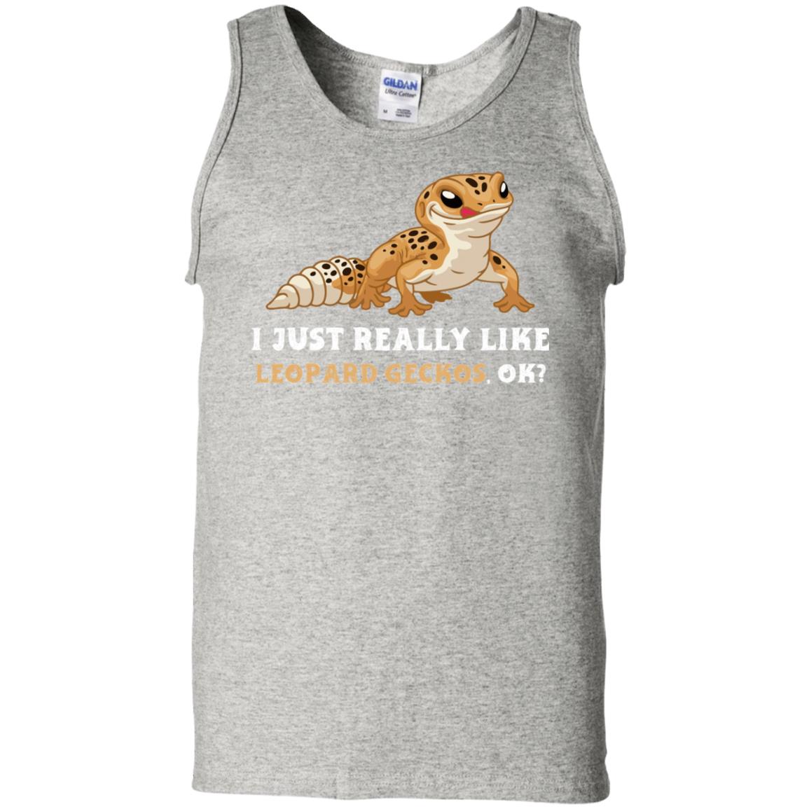 I Just really Like Leopard Geckos, Ok?  - Mens Tank Top