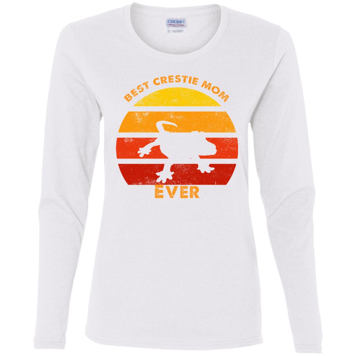 Best Crestie Mom Ever - Womens Longsleeved T-Shirt