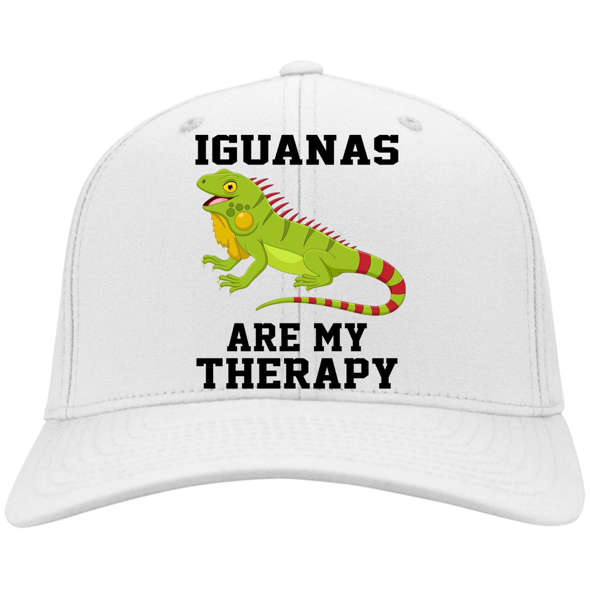 Iguanas Are My Therapy - Twill Cap