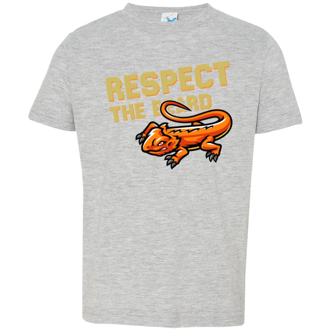 Respect The Beard - Toddler T-Shirt