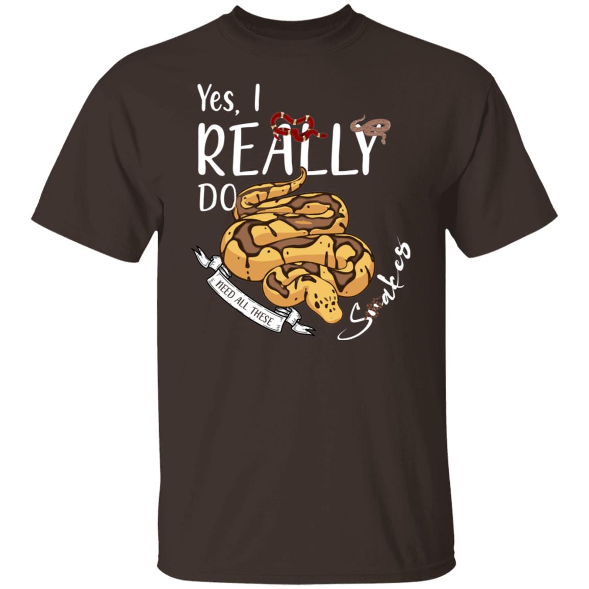 Yes, I Really Do Need All These Snakes - Mens T-Shirt