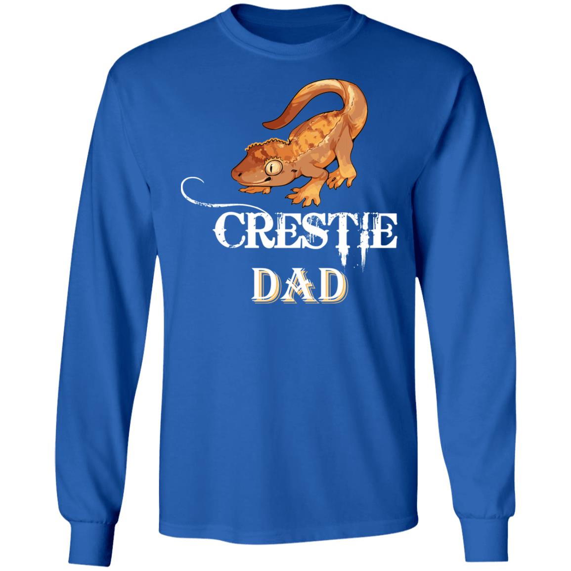 Crestie Dad - Long Sleeved Men's T-Shirt