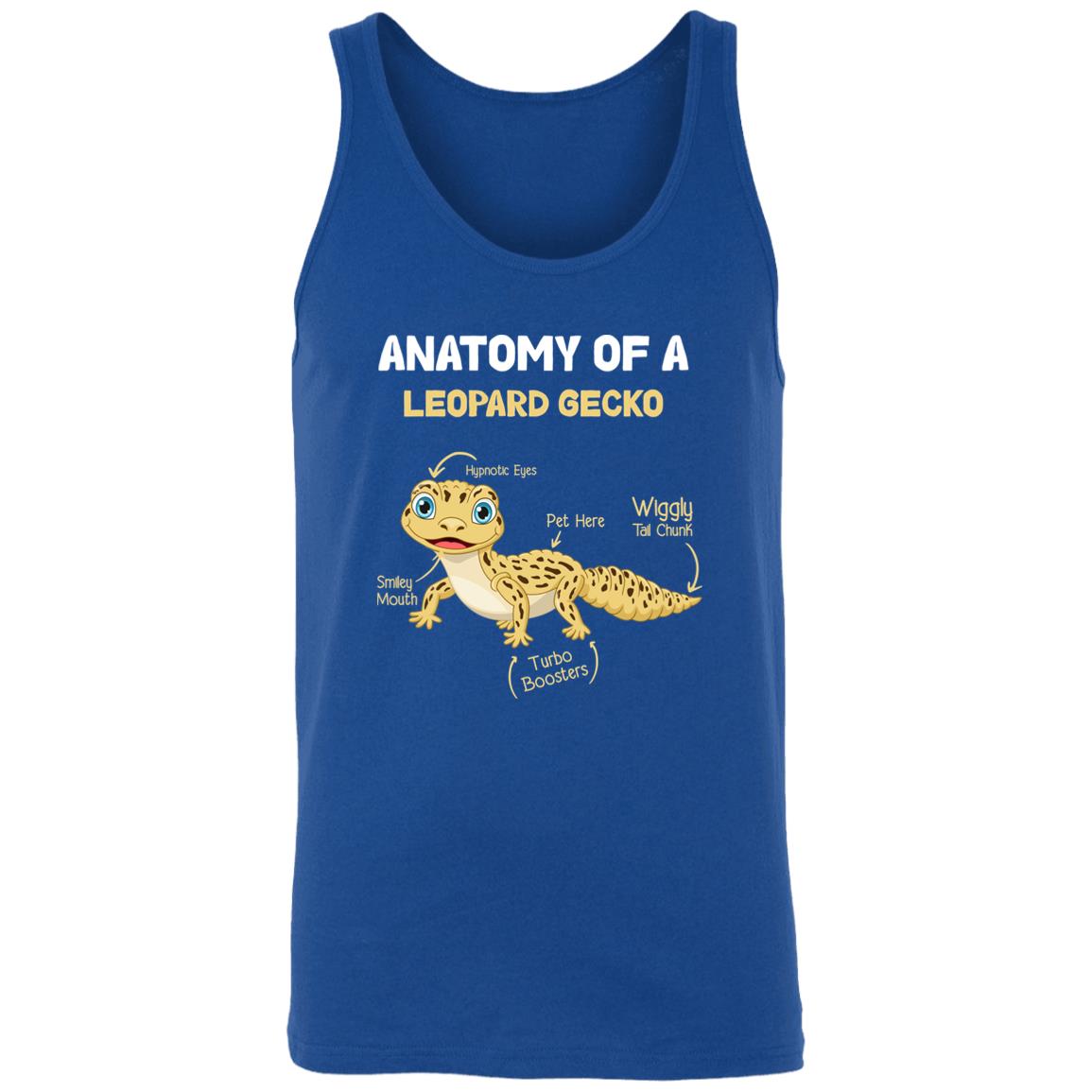 Anatomy of A Leopard Gecko - Unisex Tank Top