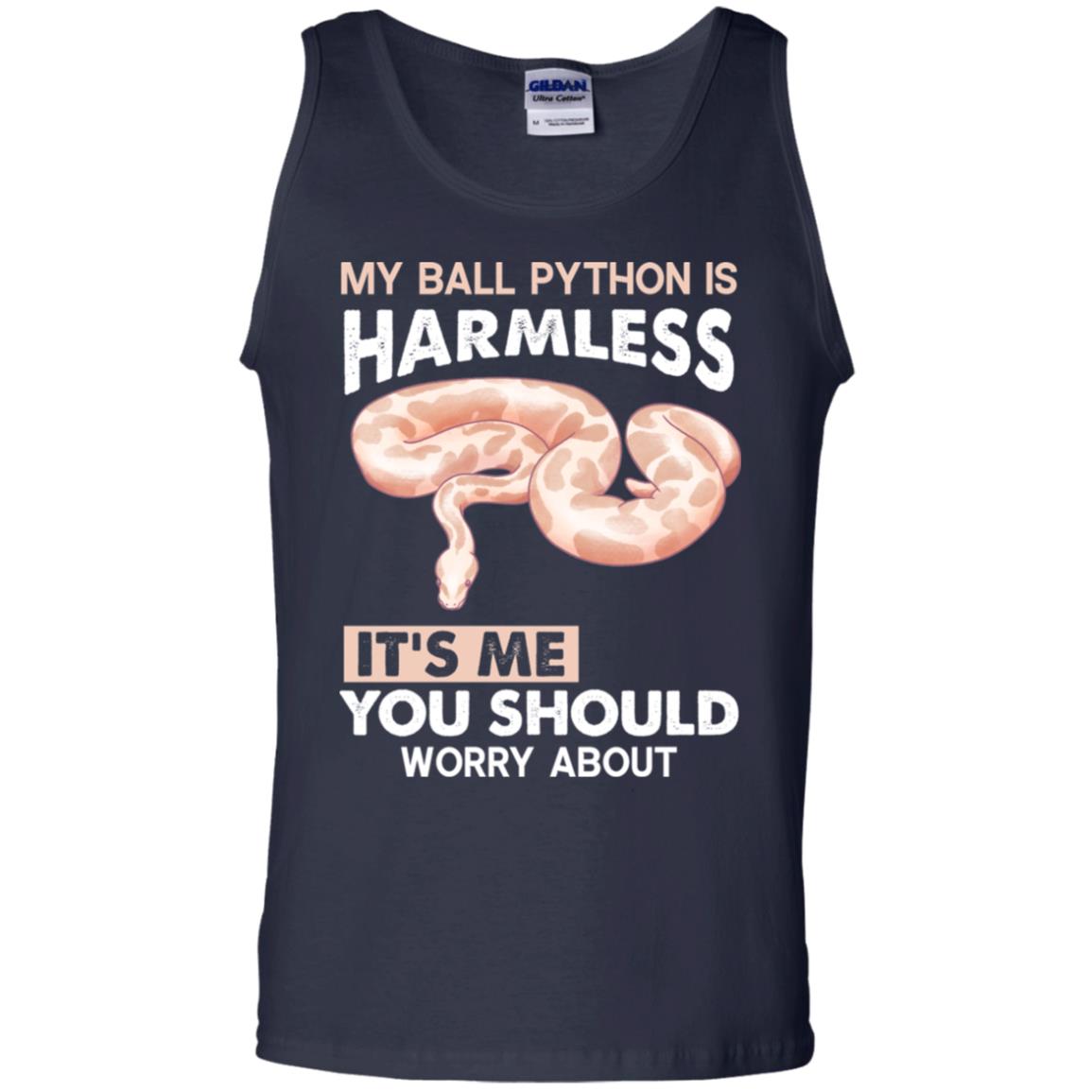 My Ball Python Is Harmless, It's Me You Should Worry About - Men's Tank Top