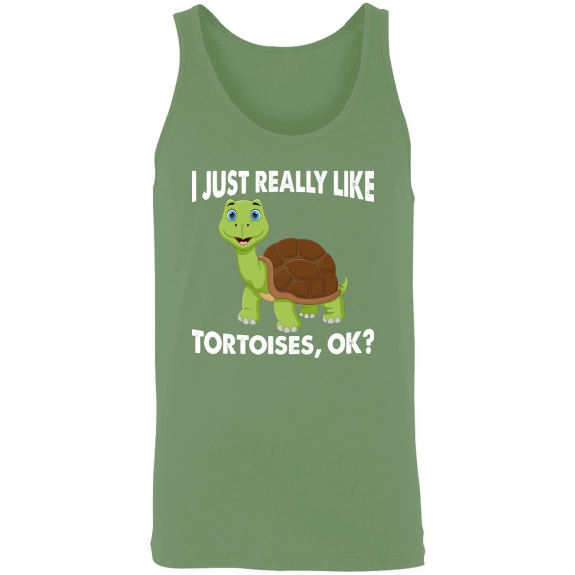 I Just Really Like Tortoises, Ok? - Unisex Tank Top