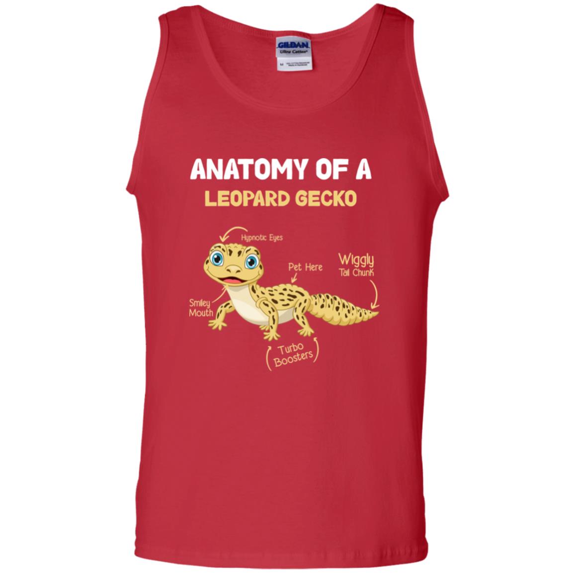 Anatomy Of Leopard Gecko - Men's Tank Top