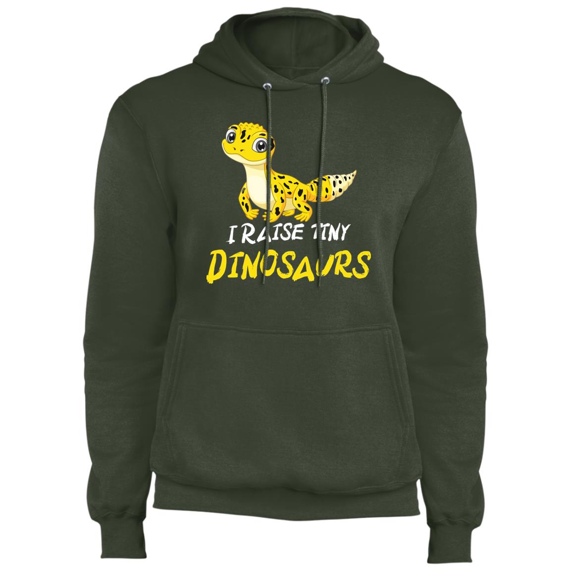 I Raise Tiny Dinosaurs - Fleece Pullover Hoodie