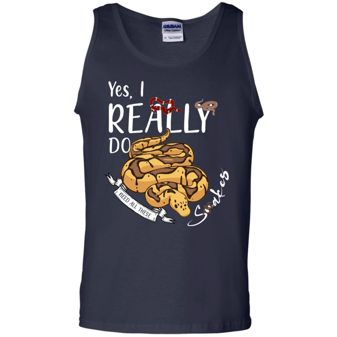 Yes, I Really Do Need All These Snakes - Mens Tank Top