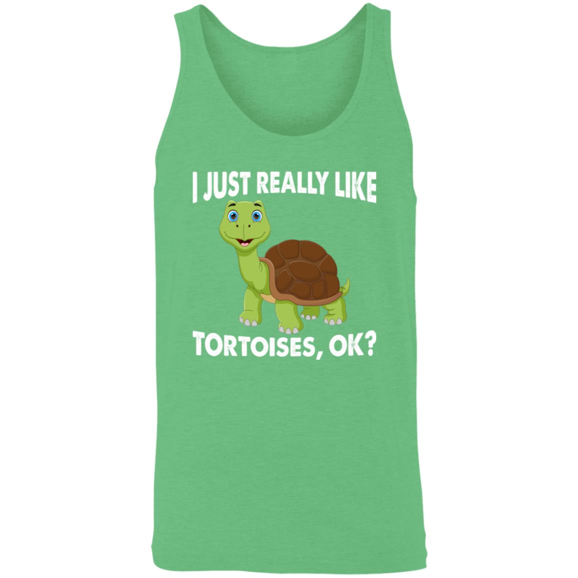 I Just Really Like Tortoises, Ok? - Unisex Tank Top