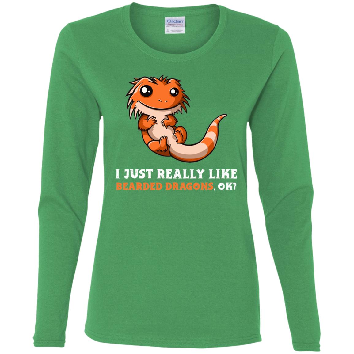 I Just Really Like Bearded Dragons, Ok? - Women's Long Sleeved T-Shirt