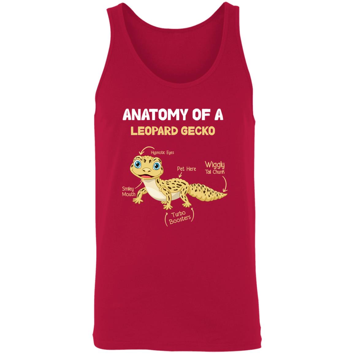 Anatomy of A Leopard Gecko - Unisex Tank Top