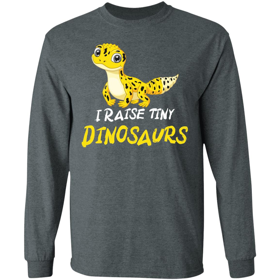 I Raise Tiny Dinosaurs - Long Sleeved Men's T-Shirt