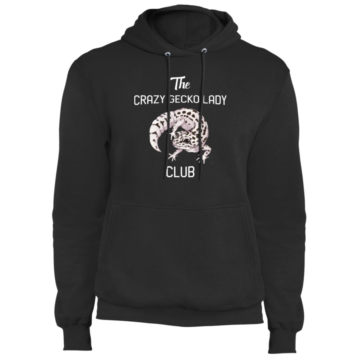 The Crazy Gecko Lady Club - Unisex Fleece Pullover Hoodie