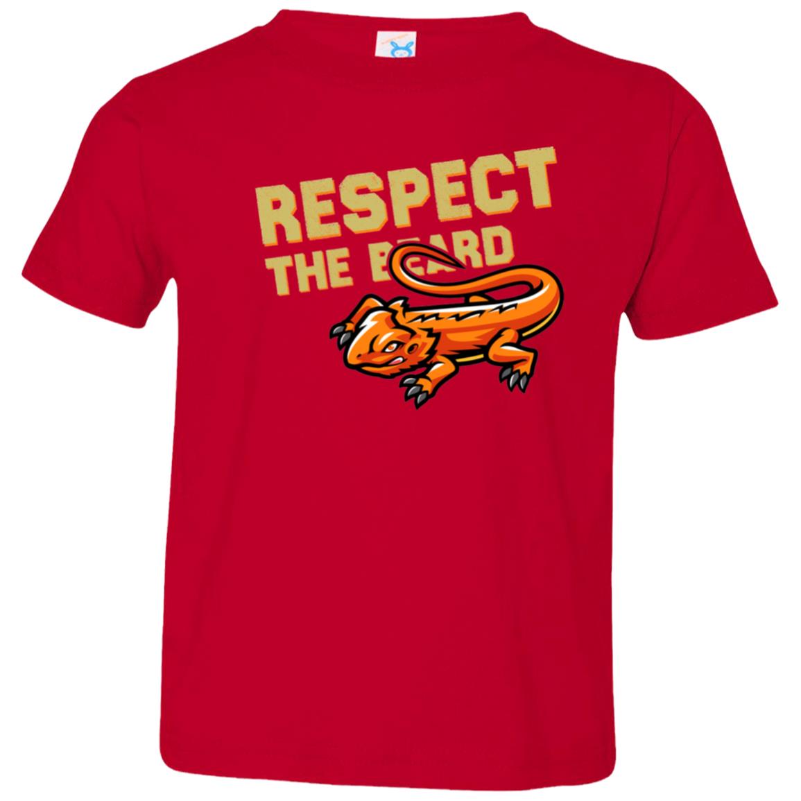 Respect The Beard - Toddler T-Shirt