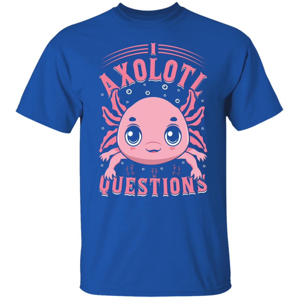 I Axolotl Questions - Men's T-Shirt