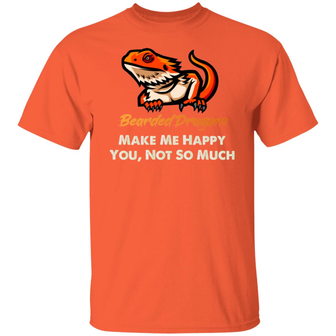 Bearded Dragons Make Me Happy You, Not So Much - Mens T-Shirt