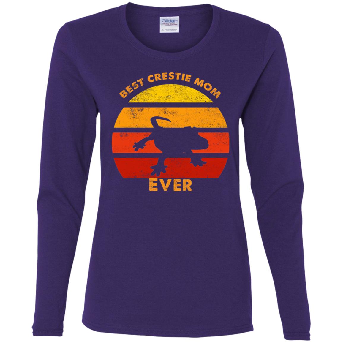 Best Crestie Mom Ever - Womens Longsleeved T-Shirt