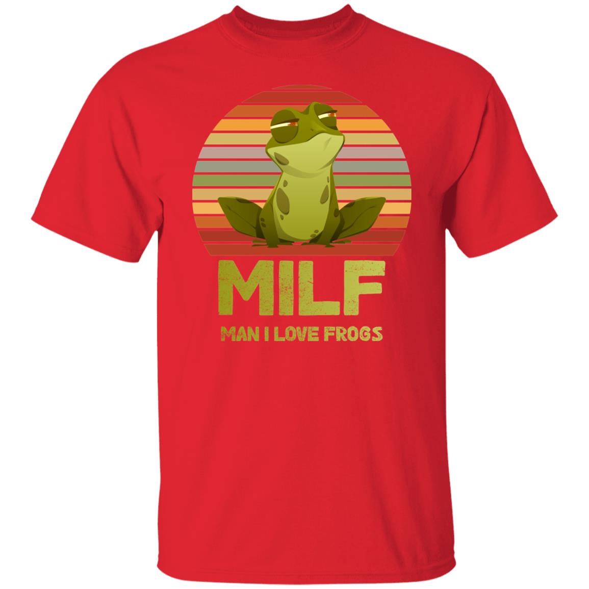 MILF - Man I Love Frogs -  Men's T-Shirt