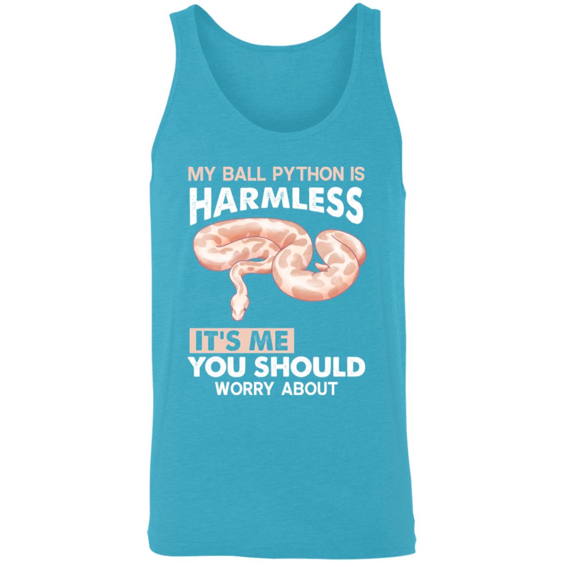 My Ball Python Is Harmless, It's Me You Should Worry About - Unisex Tank Top