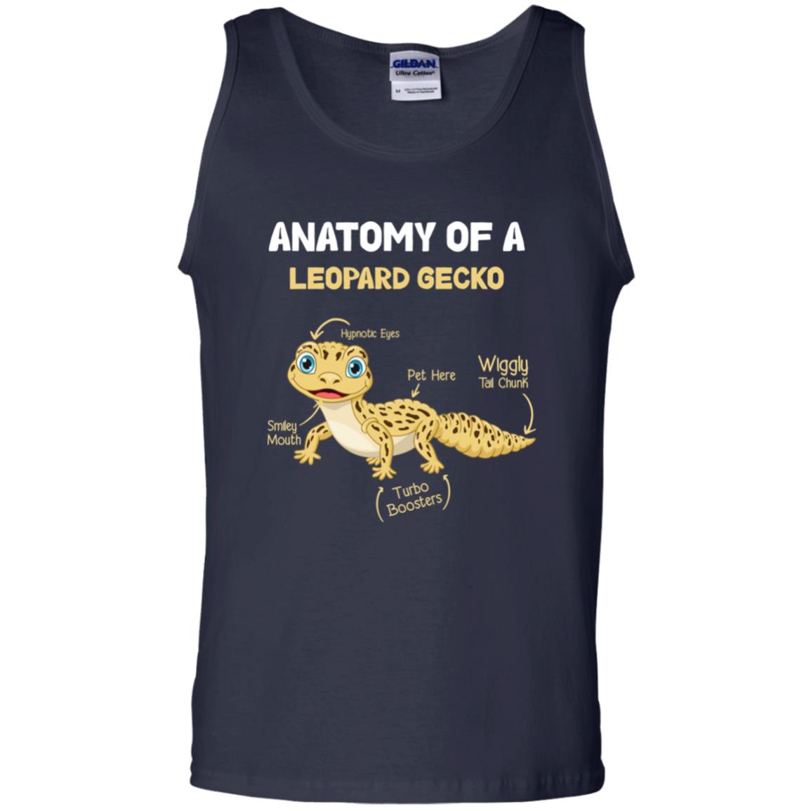 Anatomy Of Leopard Gecko - Men's Tank Top