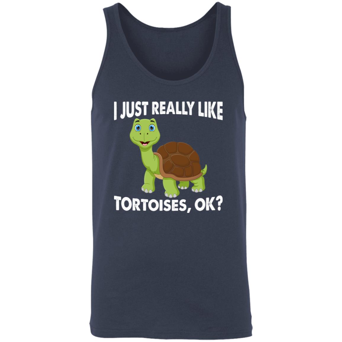 I Just Really Like Tortoises, Ok? - Unisex Tank Top