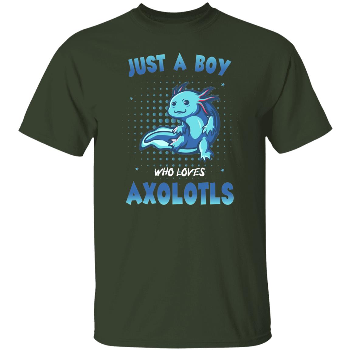 Just A Boy Who Loves Axolotls - Men's T-Shirt