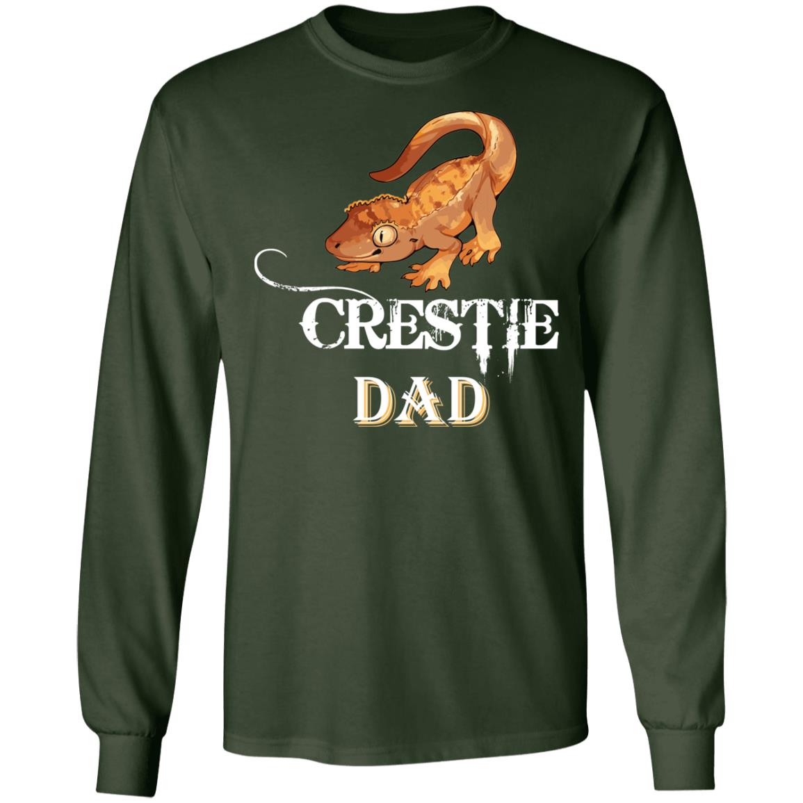 Crestie Dad - Long Sleeved Men's T-Shirt