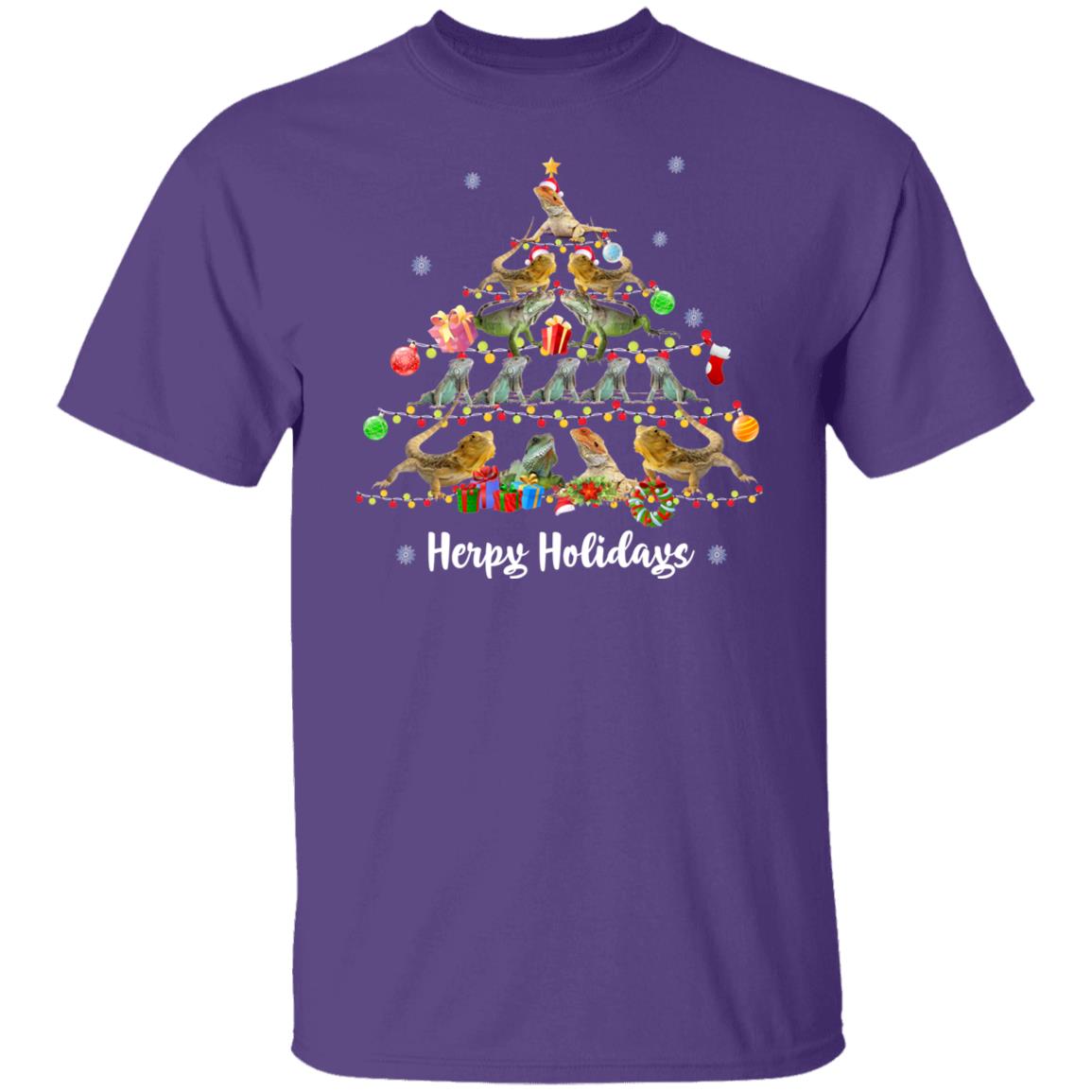 Herpy Holidays - Men's T-Shirt