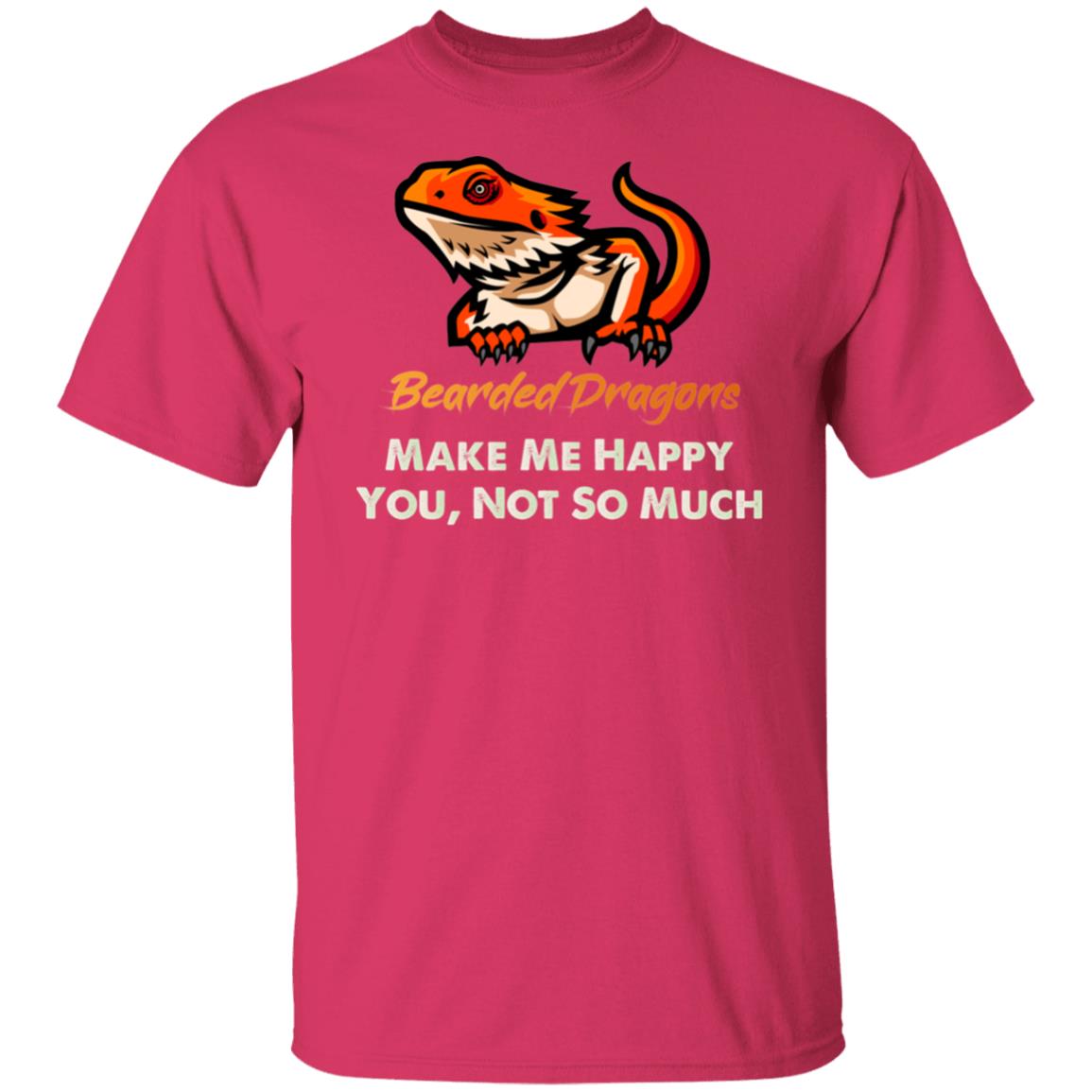 Bearded Dragons Make Me Happy You, Not So Much - Mens T-Shirt