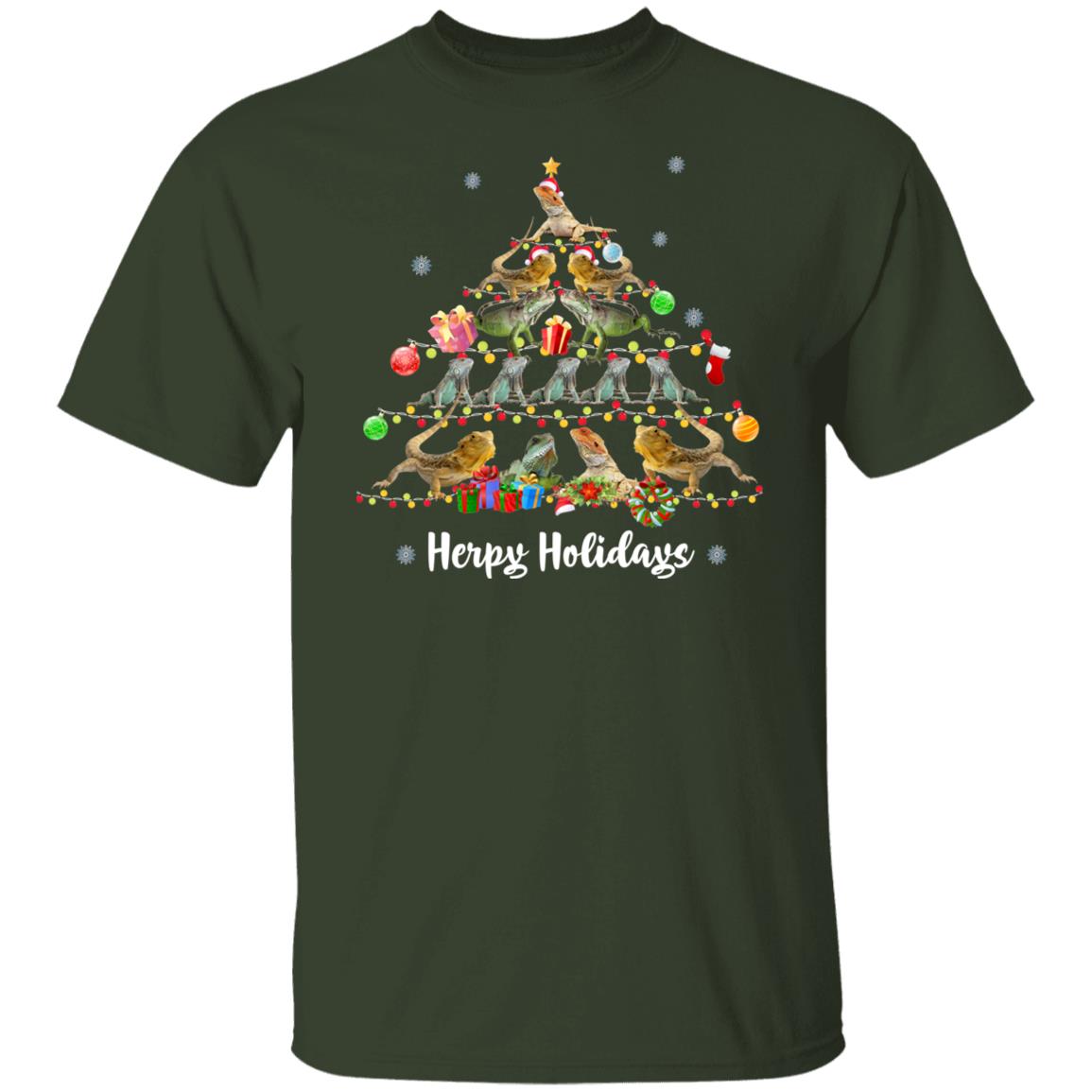 Herpy Holidays - Men's T-Shirt