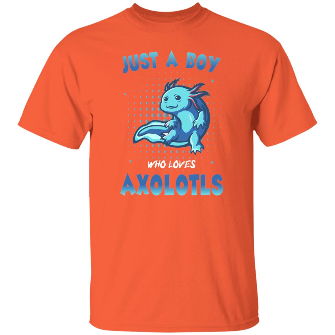 Just A Boy Who Loves Axolotls - Men's T-Shirt