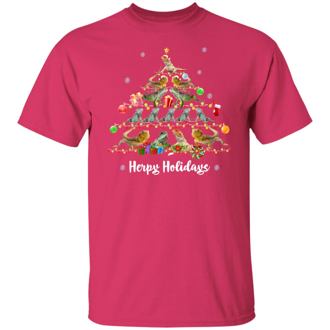 Herpy Holidays - Men's T-Shirt