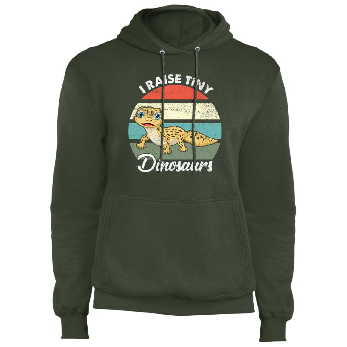 I Raise Tiny Dinosaurs2 - Fleece Pullover Hoodie