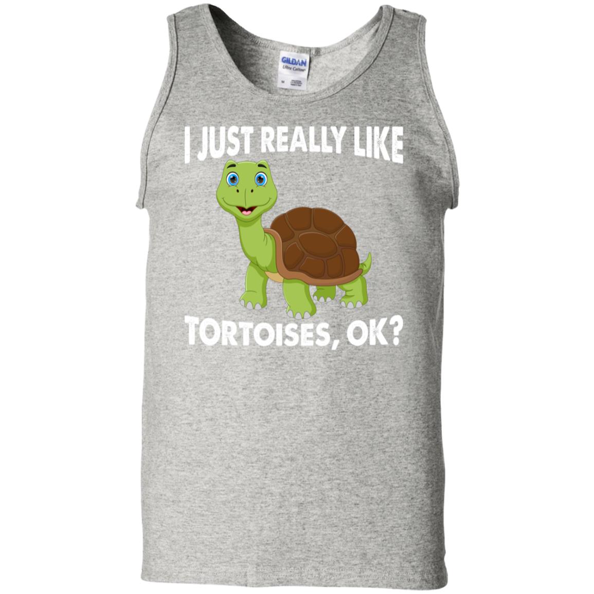 I Just Really Like Tortoises, Ok? - Men's Tank Top