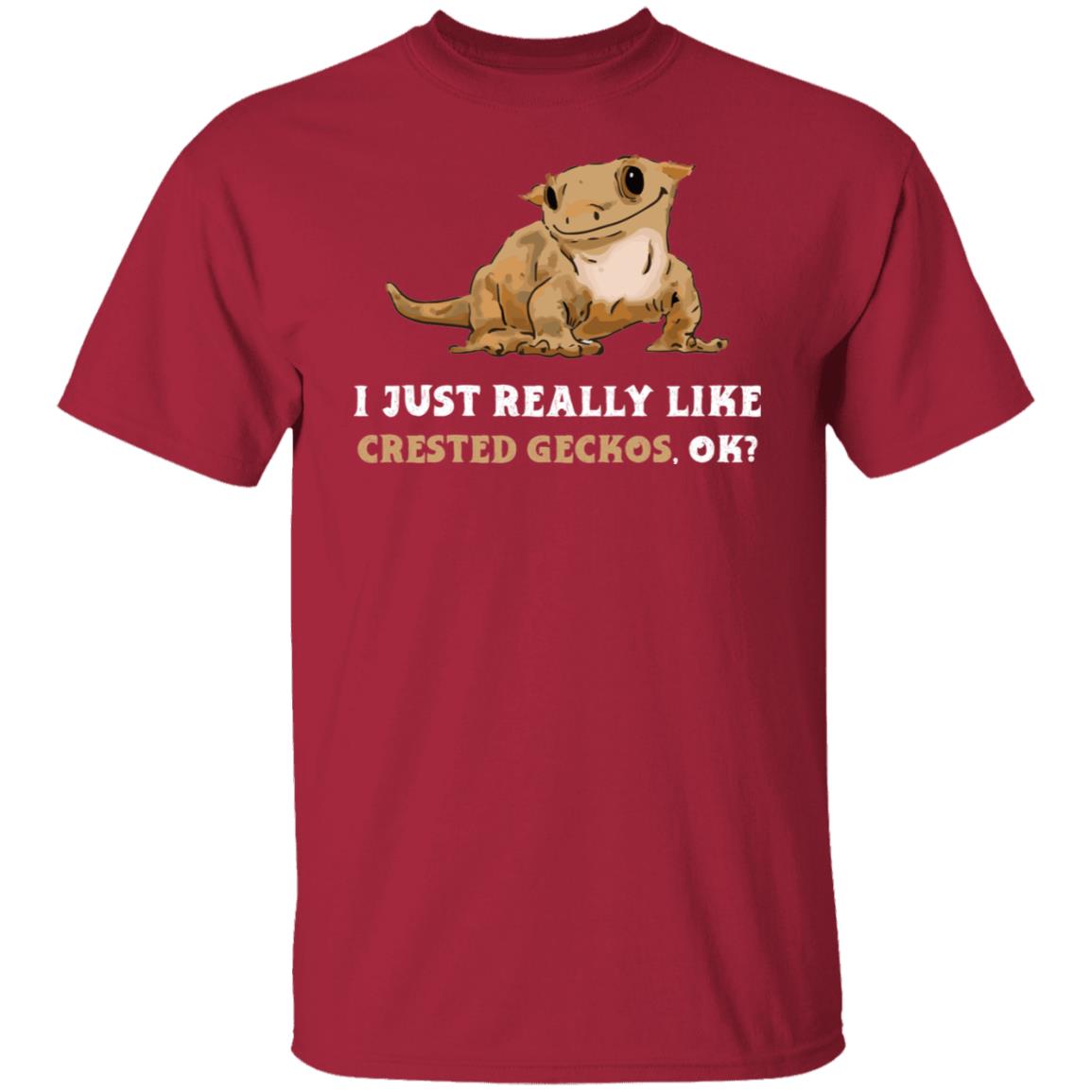 I Just Really Like Crested Geckos, Ok? - Mens T-Shirt