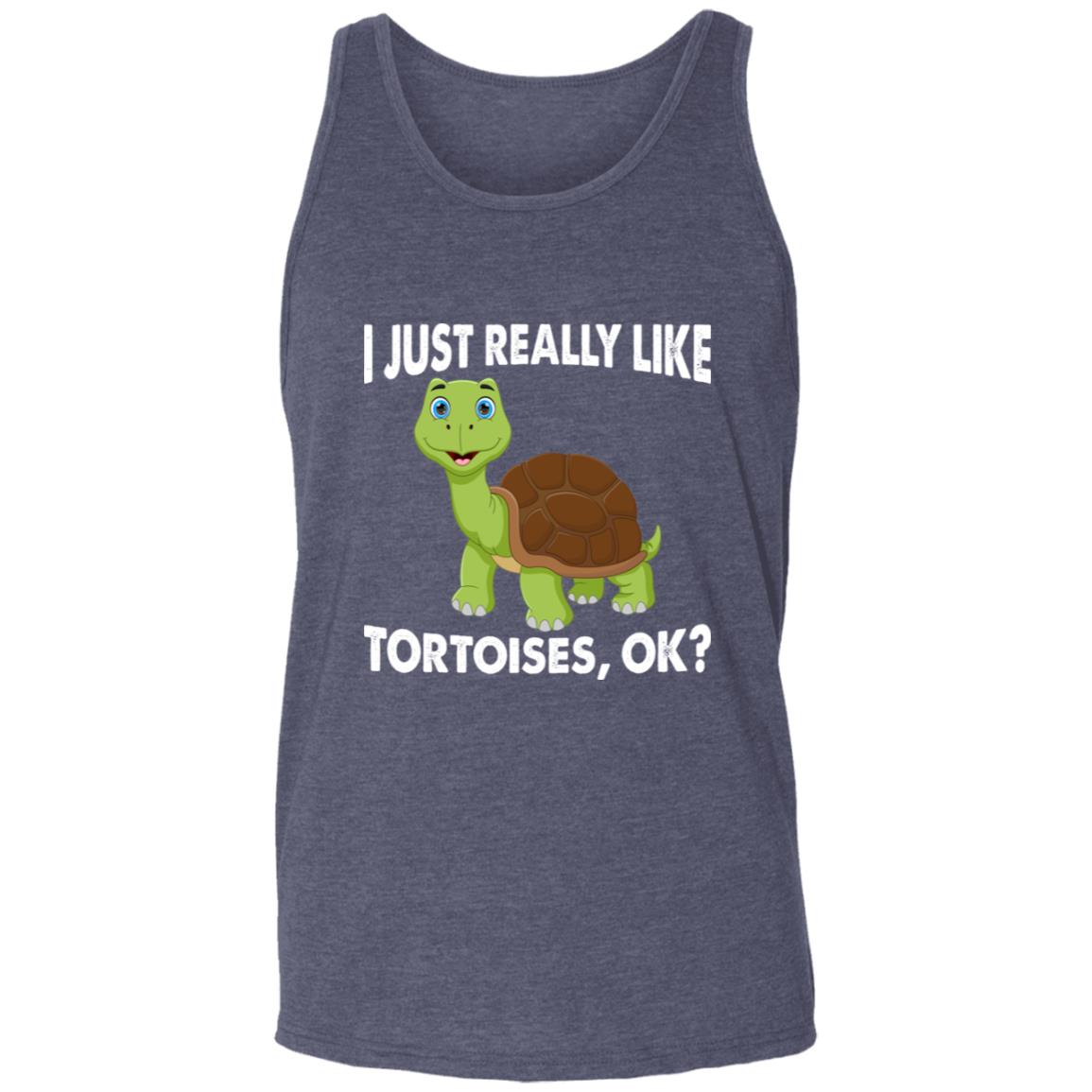 I Just Really Like Tortoises, Ok? - Unisex Tank Top