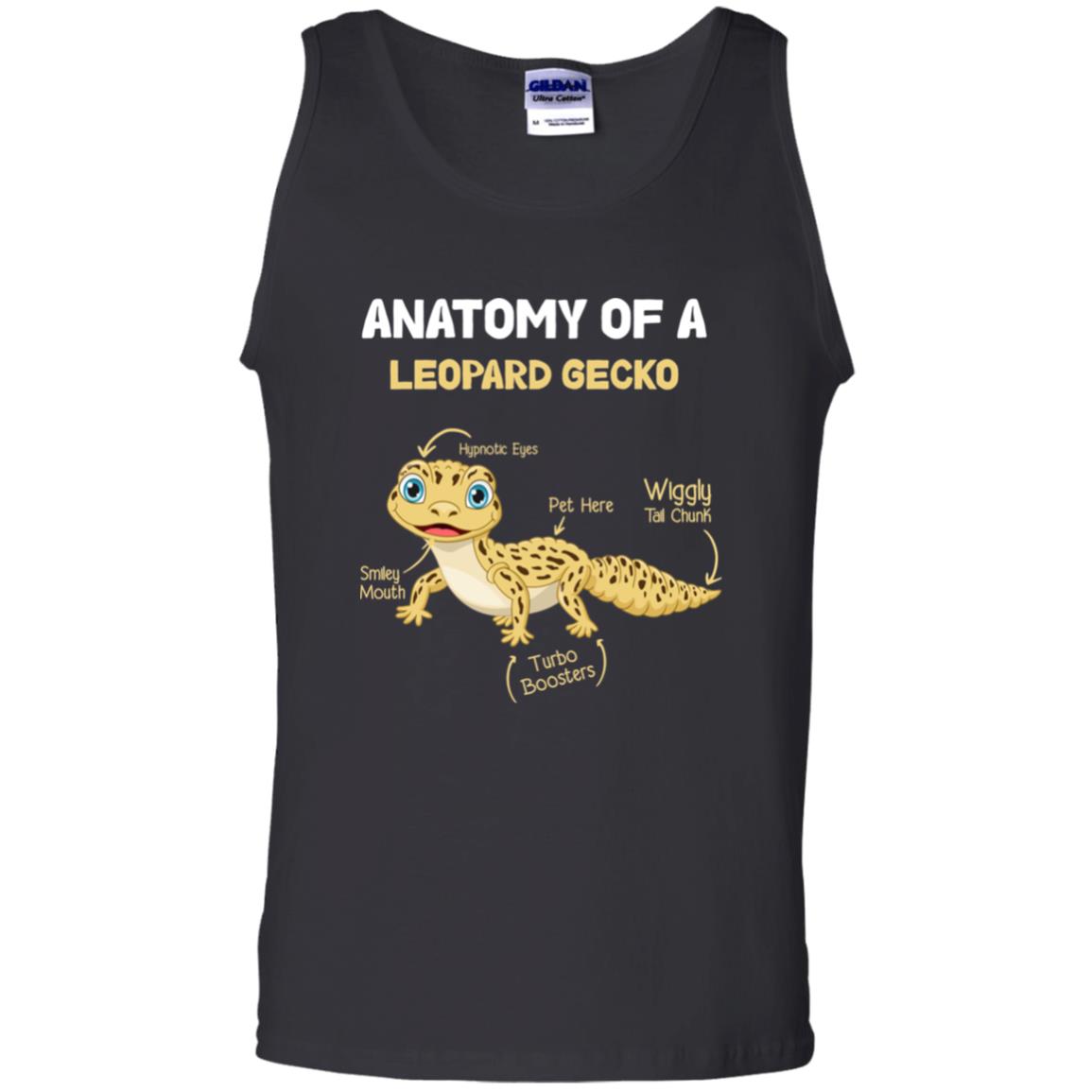 Anatomy Of Leopard Gecko - Men's Tank Top