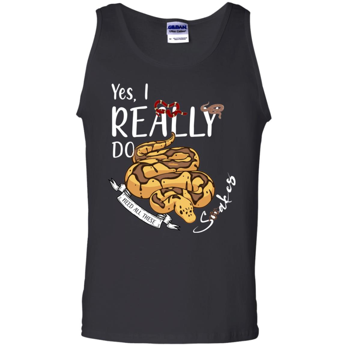 Yes, I Really Do Need All These Snakes - Mens Tank Top