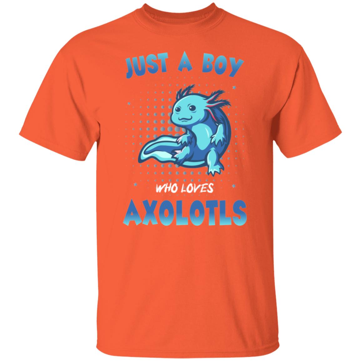 Just A Boy Who Loves Axolotls - Youth T-Shirt