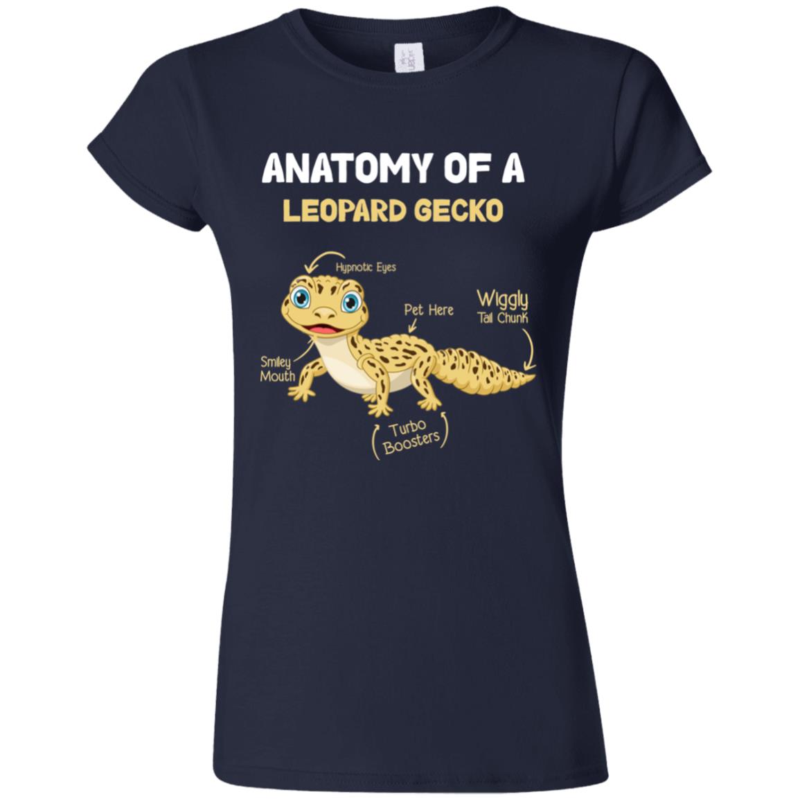 Anatomy of A Leopard Gecko - Women's T-Shirt