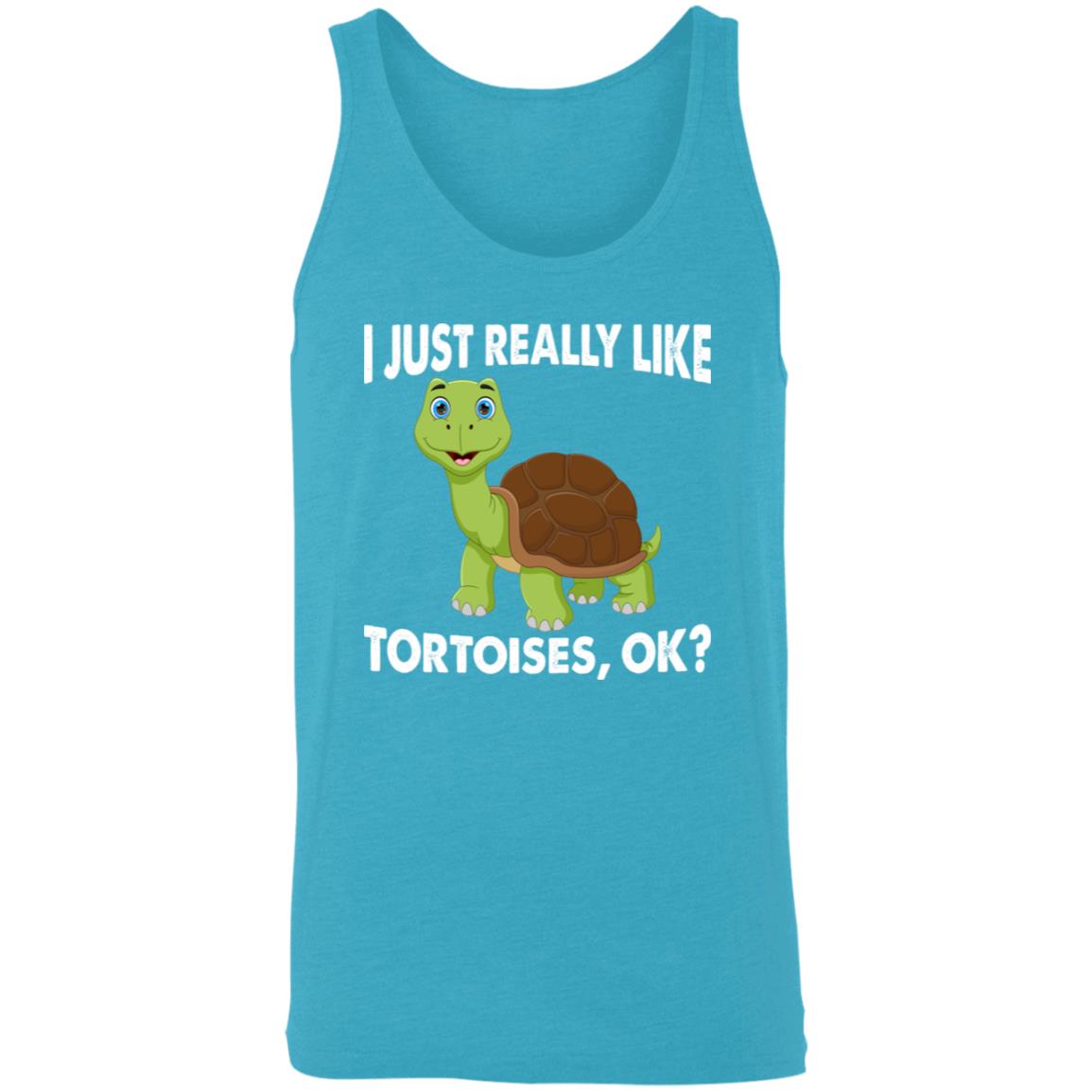 I Just Really Like Tortoises, Ok? - Unisex Tank Top